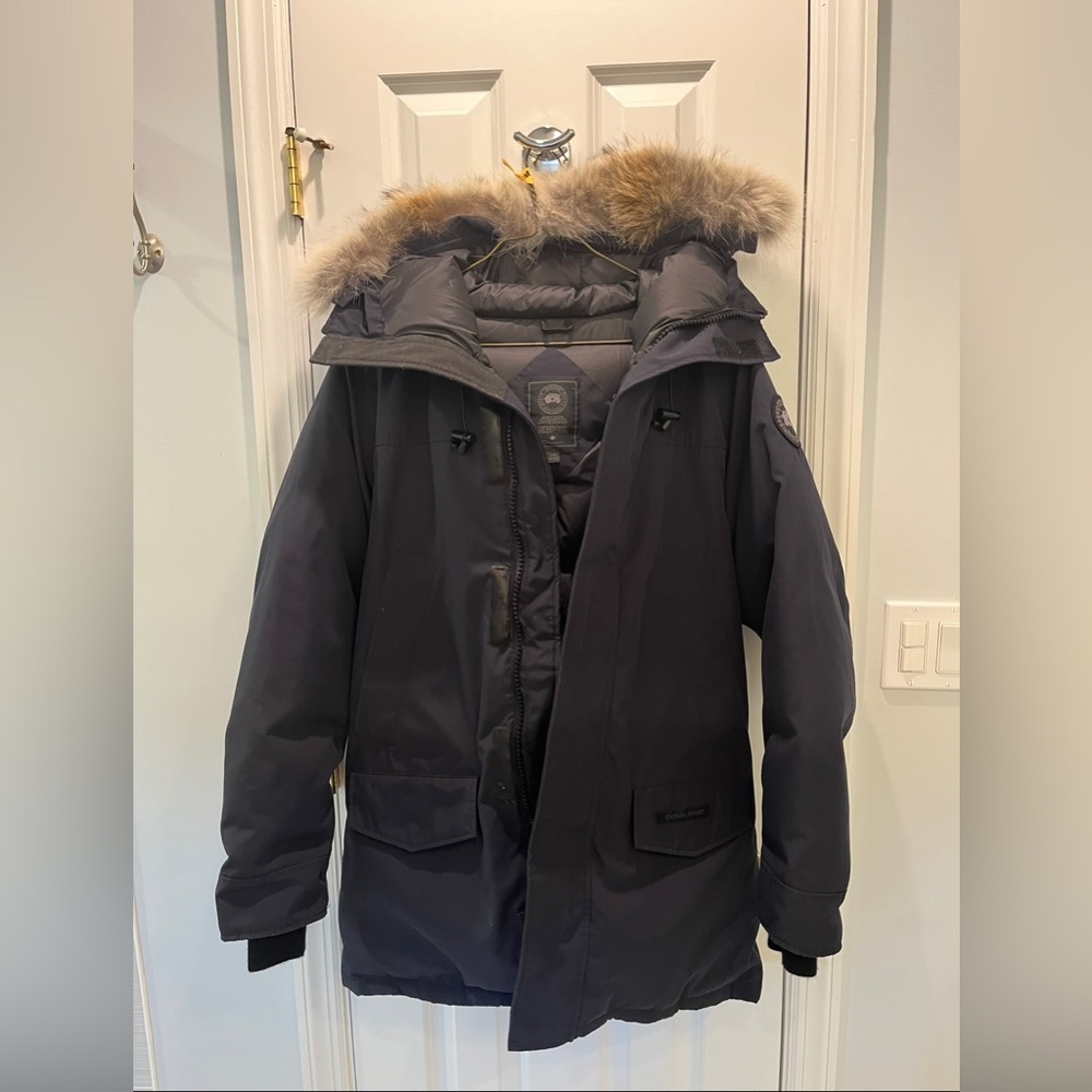 Men’s Canada Goose Parka - Navy Blue/Medium